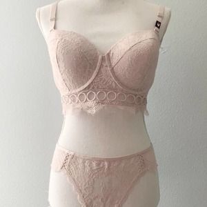 Victoria’s Secret | Dream Angels Demi Bra Lilac Lace Circle 34DDD